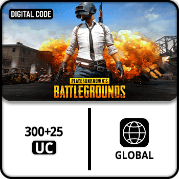PUBG Mobile 300 + 25 UC Global product image