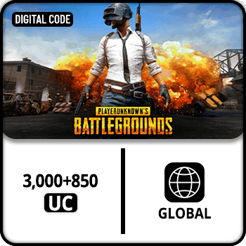 PUBG Mobile 3000 + 850 UC Global product image