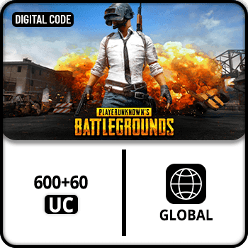PUBG Mobile 600 + 60 UC Global product image