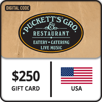 Puckett's Grocery Gift Card $250 USA product image