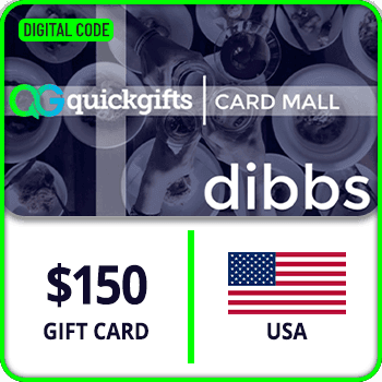 QuickGifts Card Mall dibbs $150 USA product image
