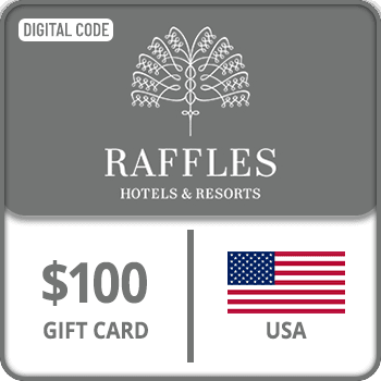 Raffles Hotels & Resorts Gift Card $100 USA product image