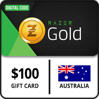 Razer Gold Gift Card 100 AUD Australia product image