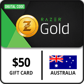Razer Gold Gift Card 50 AUD Australia product image