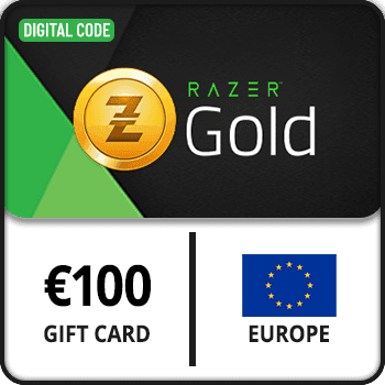 Razer Gold Gift Card 100 EUR Europe product image