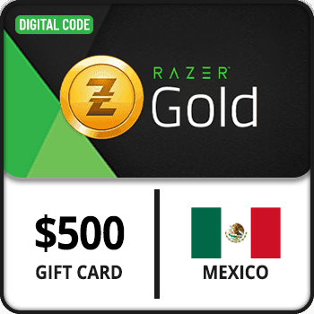 Razer Gold Gift Card 500 MXN Mexico  product image