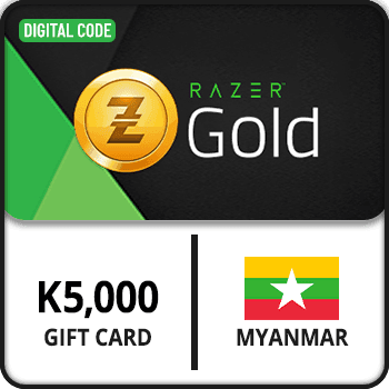 Razer Gold Gift Card 5000 MMK Myanmar  product image