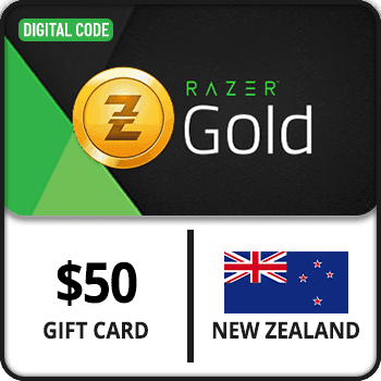 Razer Gold Gift Card 50 NZD New Zealand  product image