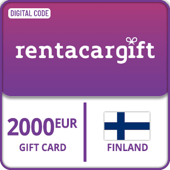 RentacarGift Gift Card €2000 Finland product image