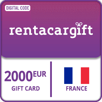 RentacarGift Gift Card €2000 France product image