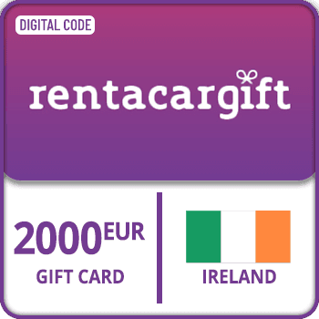 RentacarGift Gift Card €2000 Ireland product image