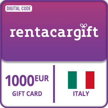 RentacarGift Gift Card €1000 Italy product image