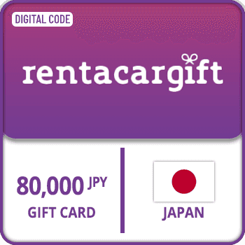 RentacarGift Gift Card ¥80000 Japan product image