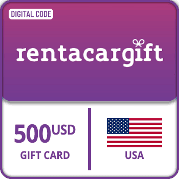 RentacarGift Gift Card $500 USA product image