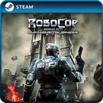 RoboCop Rogue City Unfinished Business PC Steam Game Key (Global) product image