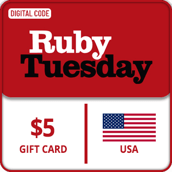 Ruby Tuesday Gift Card $5 USA product image