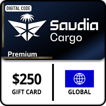 Saudia Cargo Premium Gift Card $250 GLOBAL  product image