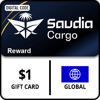 Saudia Cargo Reward Gift Card $1 GLOBAL  product image
