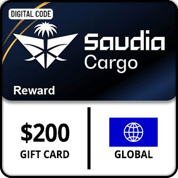 Saudia Cargo Reward Gift Card $200 GLOBAL  product image