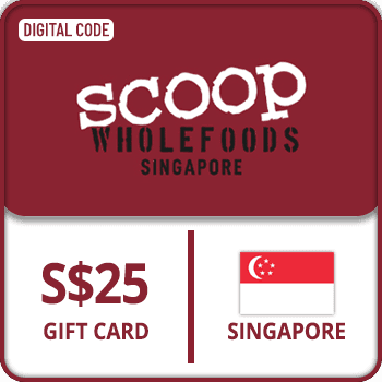 Scoop Wholefoods Gift Card 25 SGD Singapore  product image