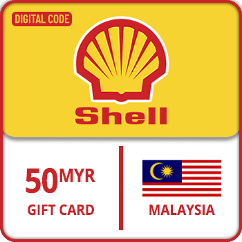 SHELL Cash e-Voucher Gift Card 50 MYR Malaysia product image