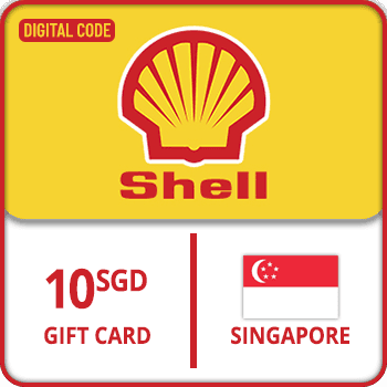 SHELL Cash e-Voucher Gift Card 10 SGD SINGAPORE product image