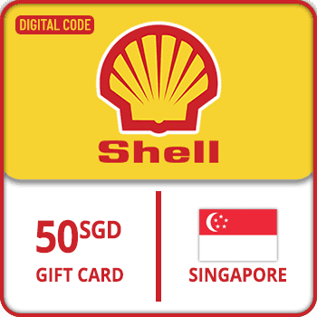 SHELL Cash e-Voucher Gift Card 50 SGD SINGAPORE product image