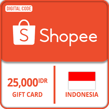Shopee Cash Gift Card 25000 IDR Indonesia product image
