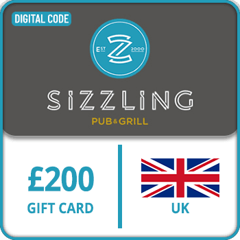 Sizzling Pubs Gift Card £200 UK  product image