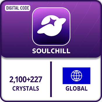 SoulChill Crystals Gift Card 2100+227 Global product image