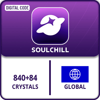 SoulChill Crystals Gift Card 840+84 Global product image