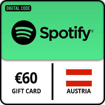 Spotify Gift Card €60 Austria product image