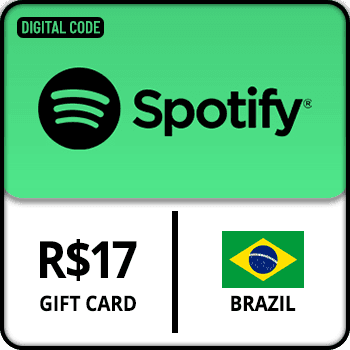Spotify Gift Card R$17 Brazil product image