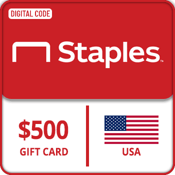 Staples Gift Card $500 USA product image