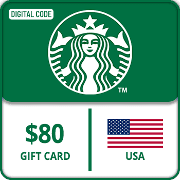 Starbucks Gift Card $80 USA  product image