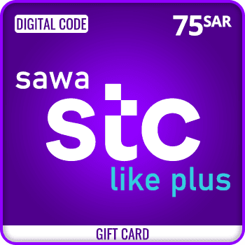 STC Sawa Packages Like Plus Gift Card 75 SAR KSA product image