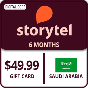 Storytel 6 MONTHLY $49.99 KSA  product image