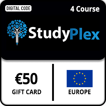 Study Plex Gift Card 4 Course €50 EUROPE  product image