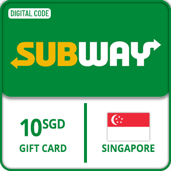 Subway Gift Card 10 SGD Singapore product image