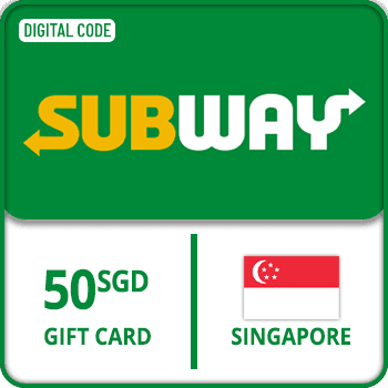 Subway Gift Card 50 SGD Singapore product image