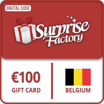 SurpriseFactory Gift Card €100 Belgium product image