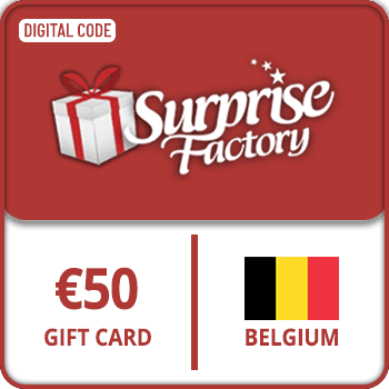 SurpriseFactory Gift Card €50 Belgium product image