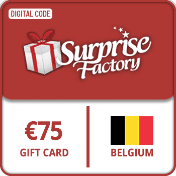 SurpriseFactory Gift Card €75 Belgium product image