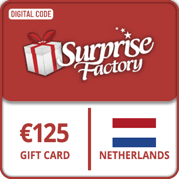 SurpriseFactory Gift Card €125 Netherlands product image