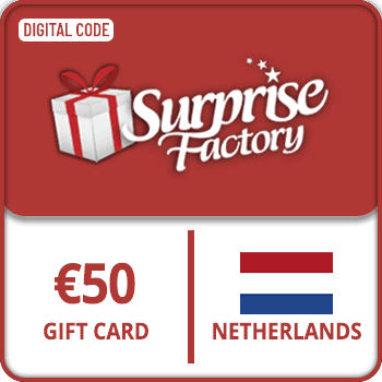 SurpriseFactory Gift Card €50 Netherlands product image