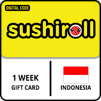 Sushiroll Gift Card 1 WEEK INDONESIA product image