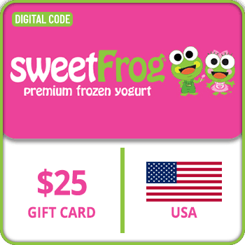 SweetFrog Gift Card $25 USA product image