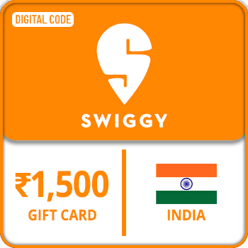 Swiggy Money Gift Card 1500 INR INDIA product image