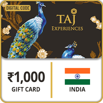 Taj Hotels Gift Card ₹1000 India product image