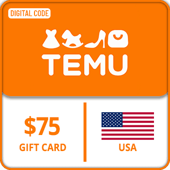 Rewarble Temu Gift Card $75 USA product image
